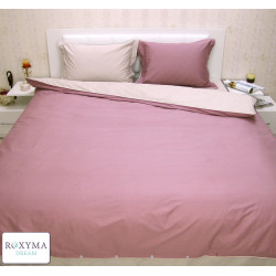 Комплект спално бельо ПАМУЧЕН сатен СИВ/ПЕПЕЛ